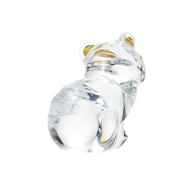 Baccarat Crystal Minimals Clear Tiger Figurine 2814560
