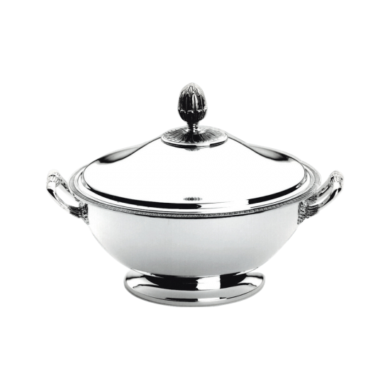 Christofle Malmaison Silver Plated Soup Tureen B04120423