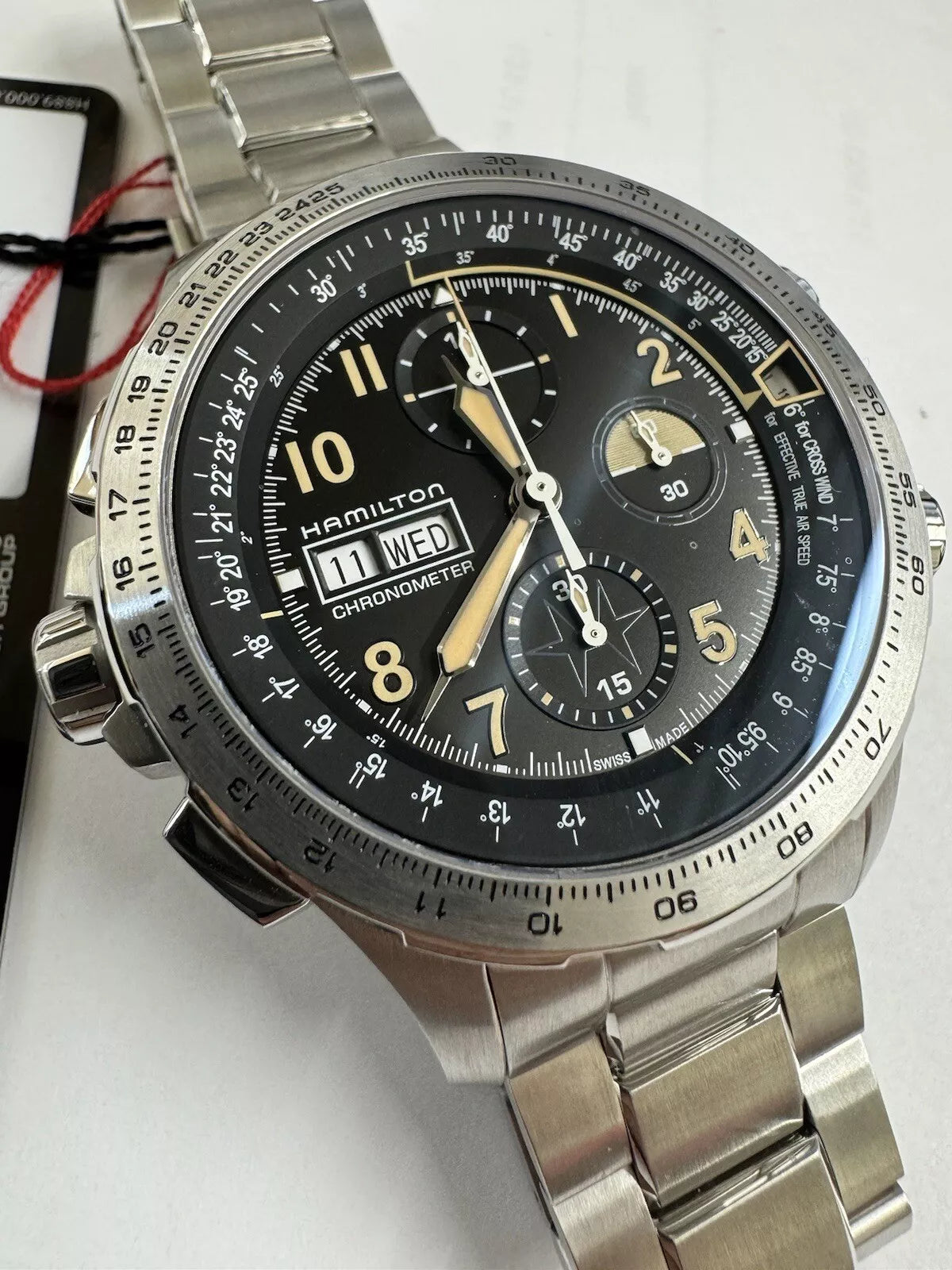 Hamilton Khaki Avia X Day Date Auto Men's Watch Limited Ed H77796135