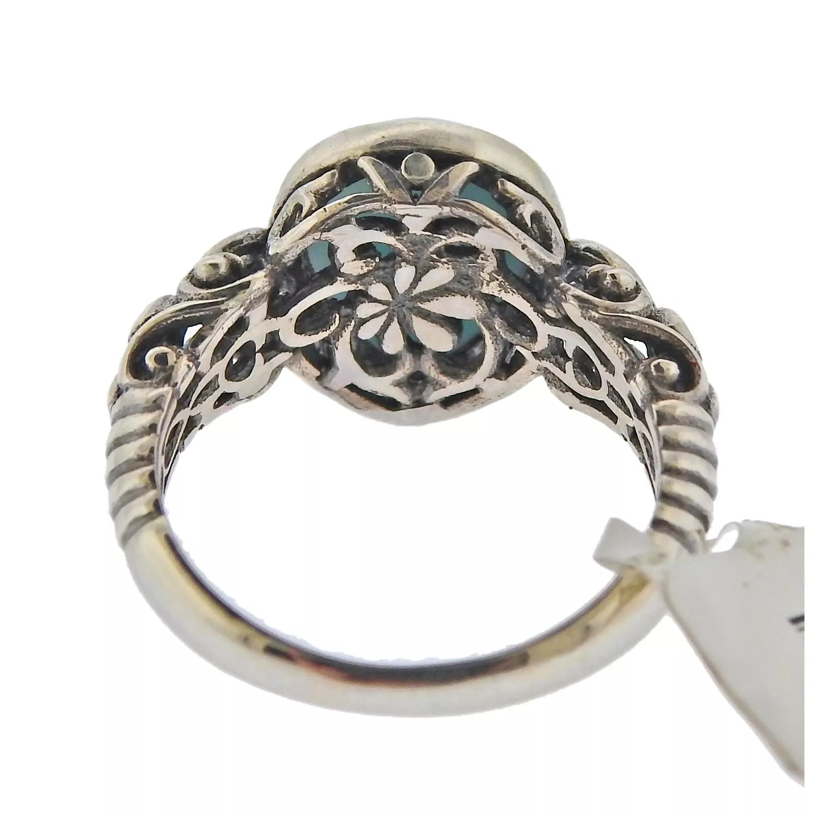 Marahlago Sterling Silver Larimar Ring Retail $192 #09