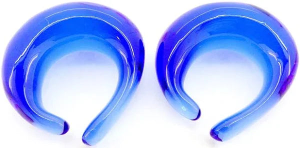 Baccarat Blue Crystal Earrings