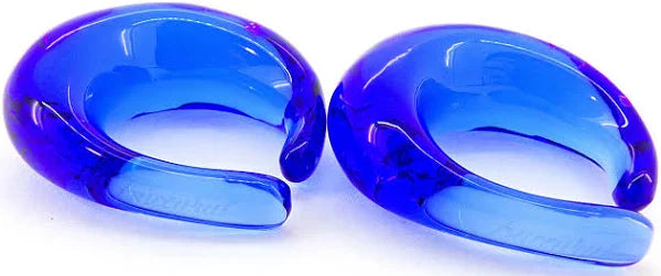 Baccarat Blue Crystal Earrings