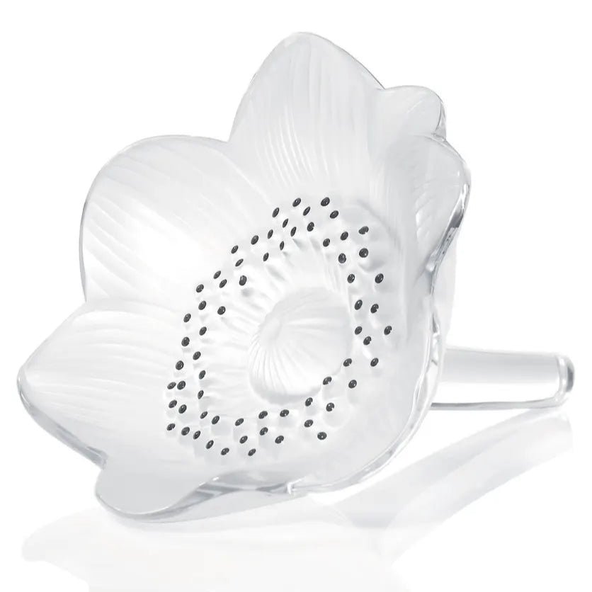 Lalique Crystal Motif Anemone Figurine 1161400