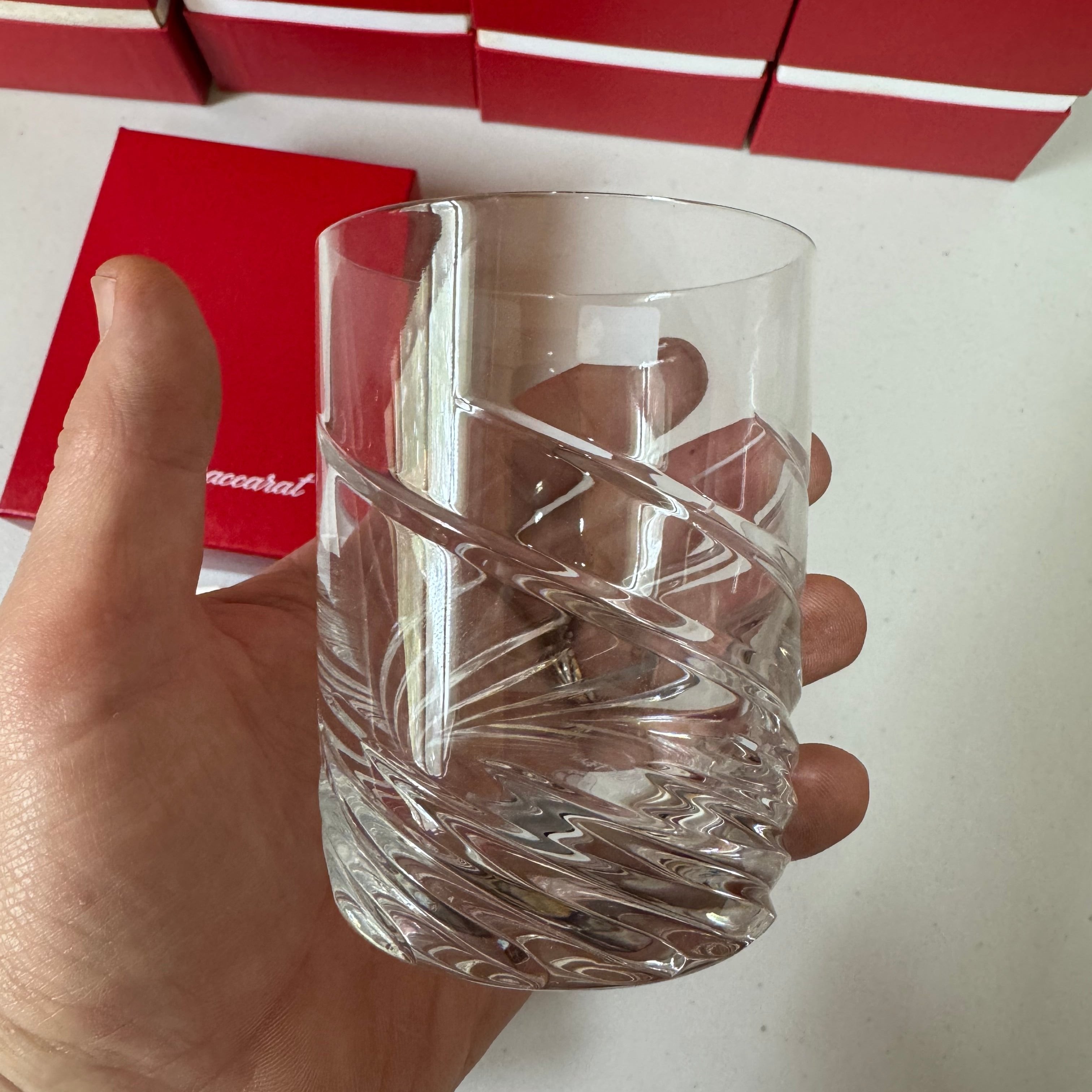 Baccarat Crystal Intangible Spin Tumbler Small Set of 12 2600760