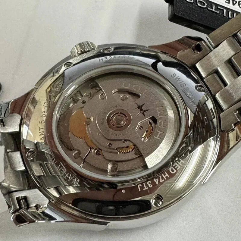 Hamilton Automatic Jazzmaster Viewmatic Stainless Steel Watch H32515155