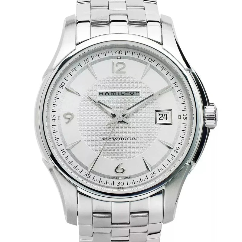 Hamilton Automatic Jazzmaster Viewmatic Stainless Steel Watch H32515155
