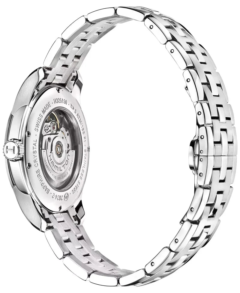 Hamilton Automatic Jazzmaster Viewmatic Stainless Steel Watch H32515155