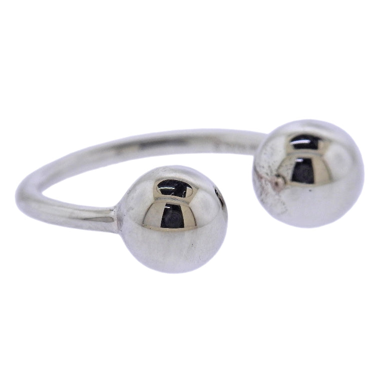 Georg Jensen Grape Silver Open Ring