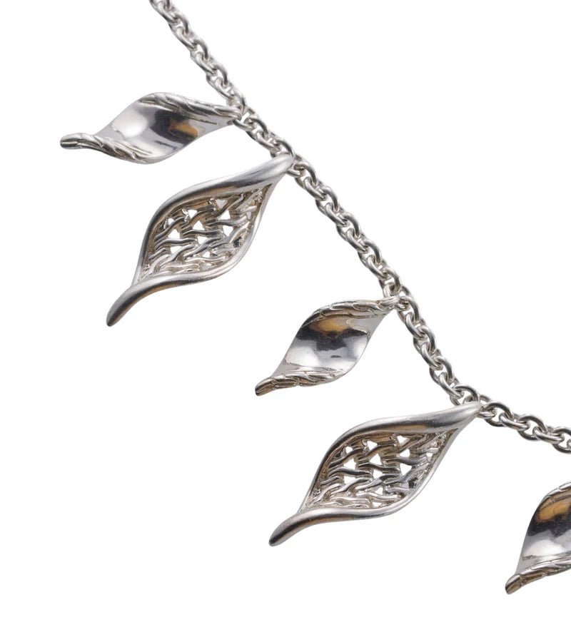 John Hardy Classic Chain Waved Sterling Silver Necklace Retail $1295