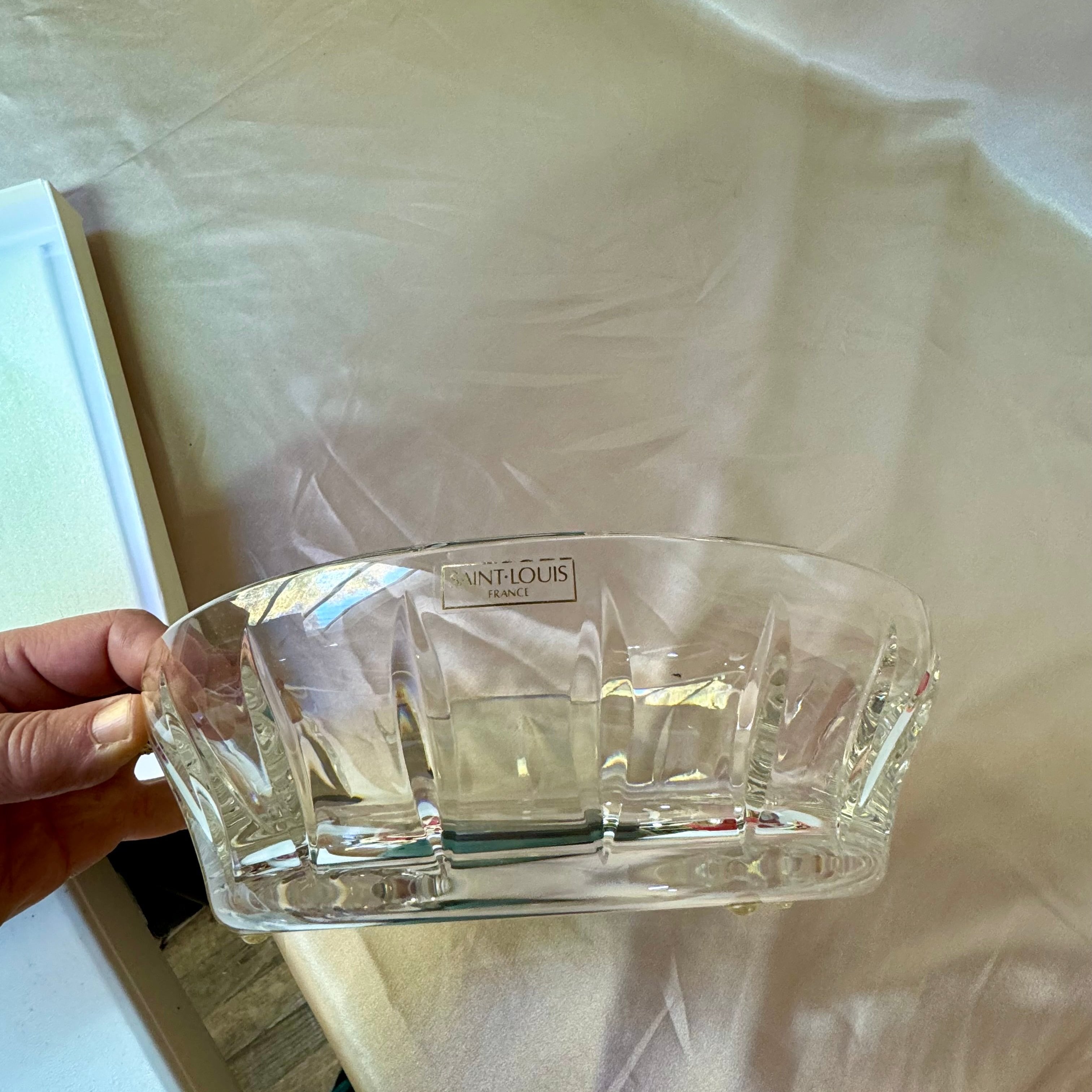 Saint Louis Large Crystal Bowl 031020