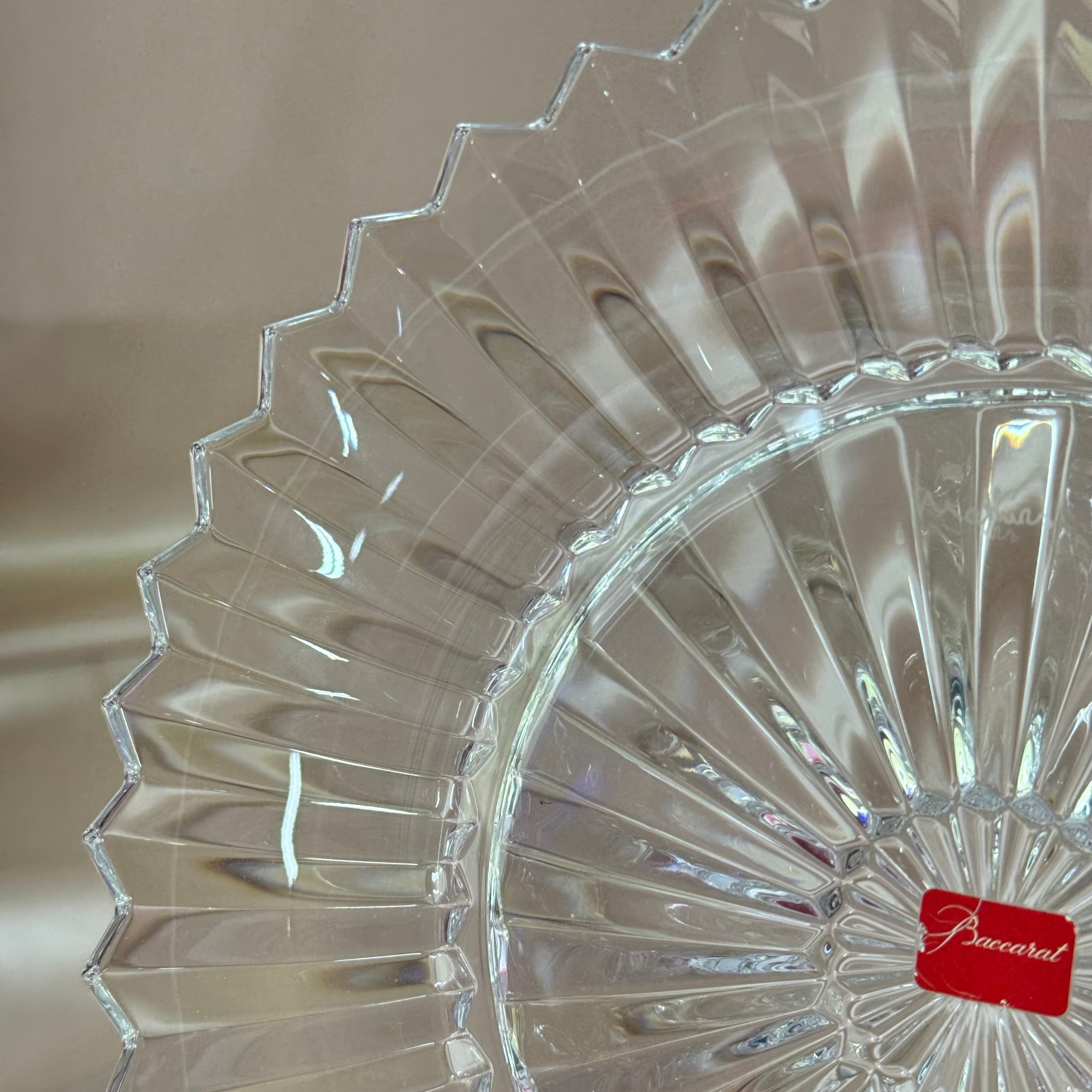 Baccarat Crystal Mille Nuits Plate 2103963