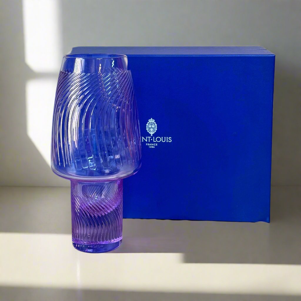 Saint Louis Lantern Crystal Neodyme Vase 076051