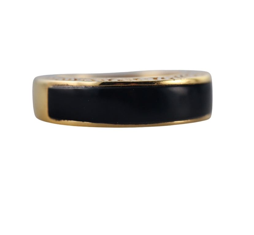 Carrera y Carrera Granada Black Onyx Gold Ring
