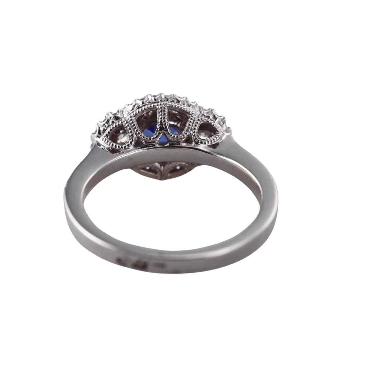14k Gold Diamond Tanzanite Ring