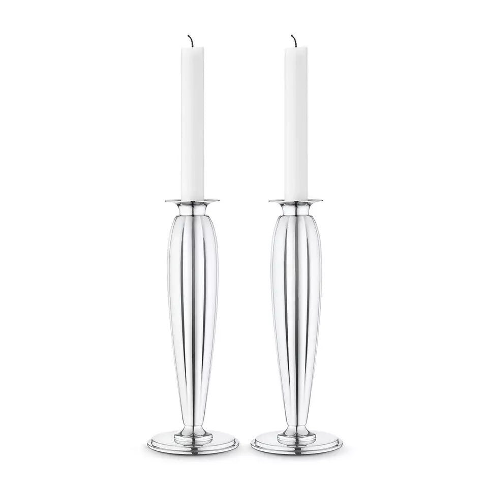 Georg Jensen Legacy Bernadotte Candle Holder Set of 2