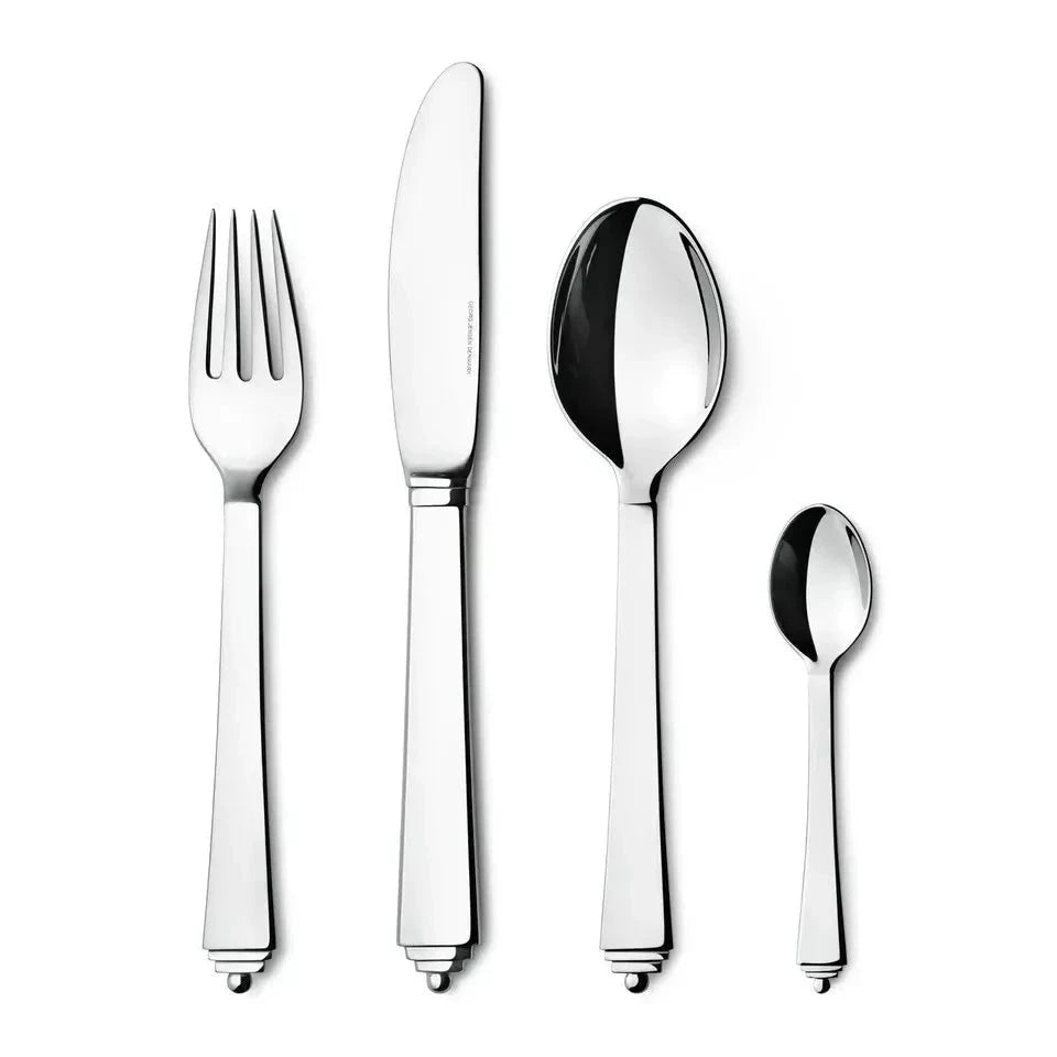 Georg Jensen Pyramide 4 pc Flatware Set