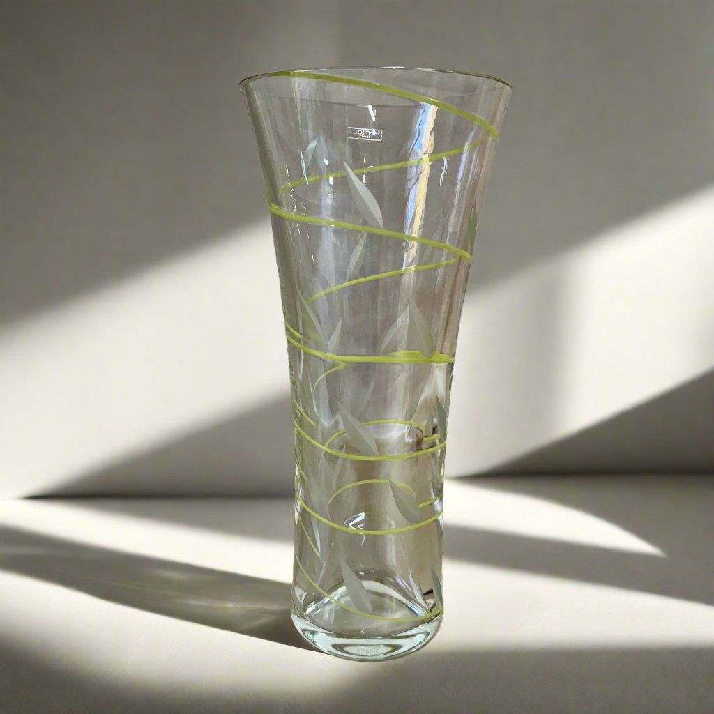 Saint-Louis Pistache Large Crystal Vase 027440