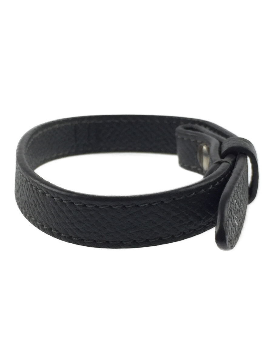 Alfred Dunhill Black Leather Bracelet DUJZC0772K