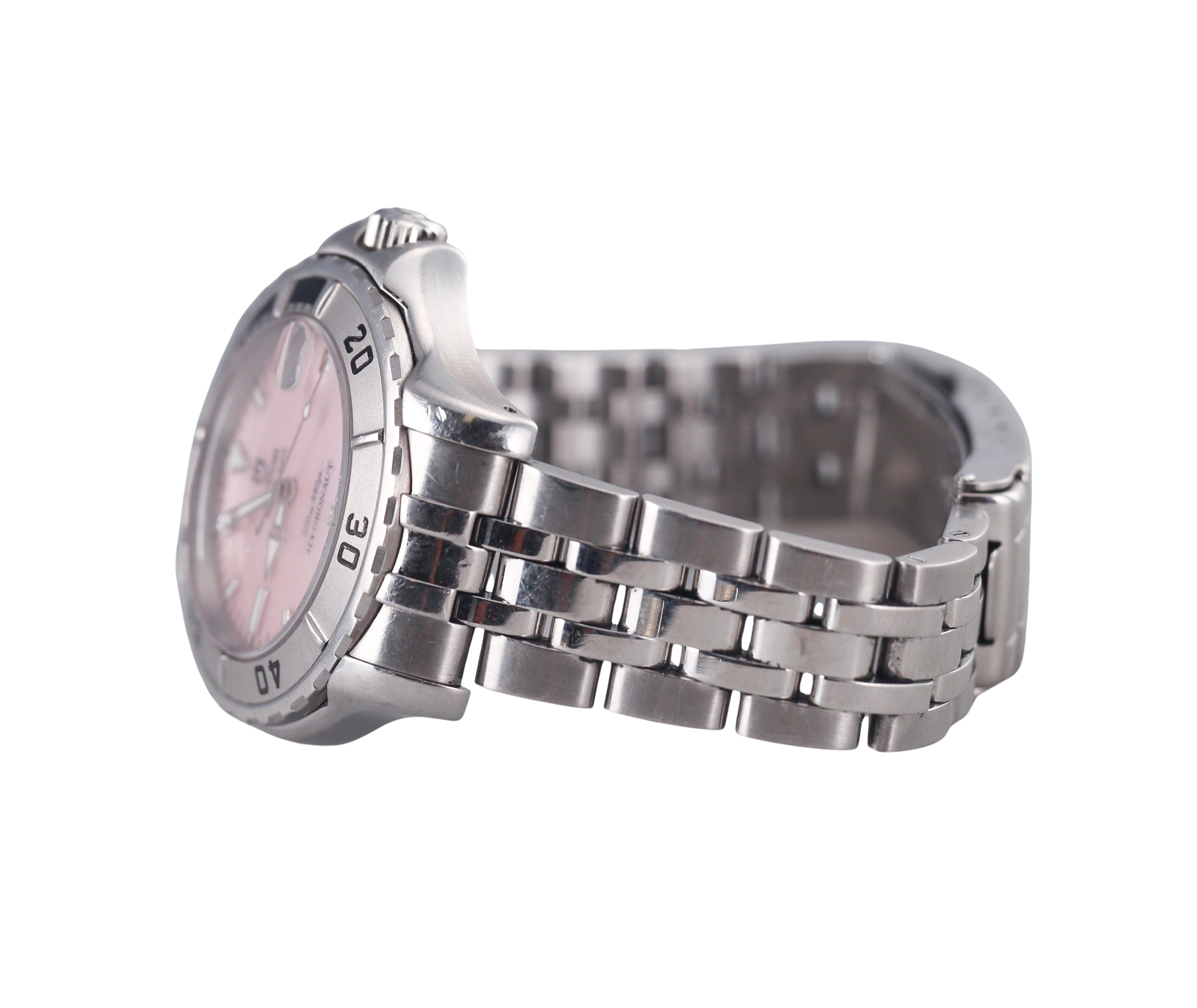 Tudor Hydronaut Prince Date Pink MOP Automatic Watch 85190 P