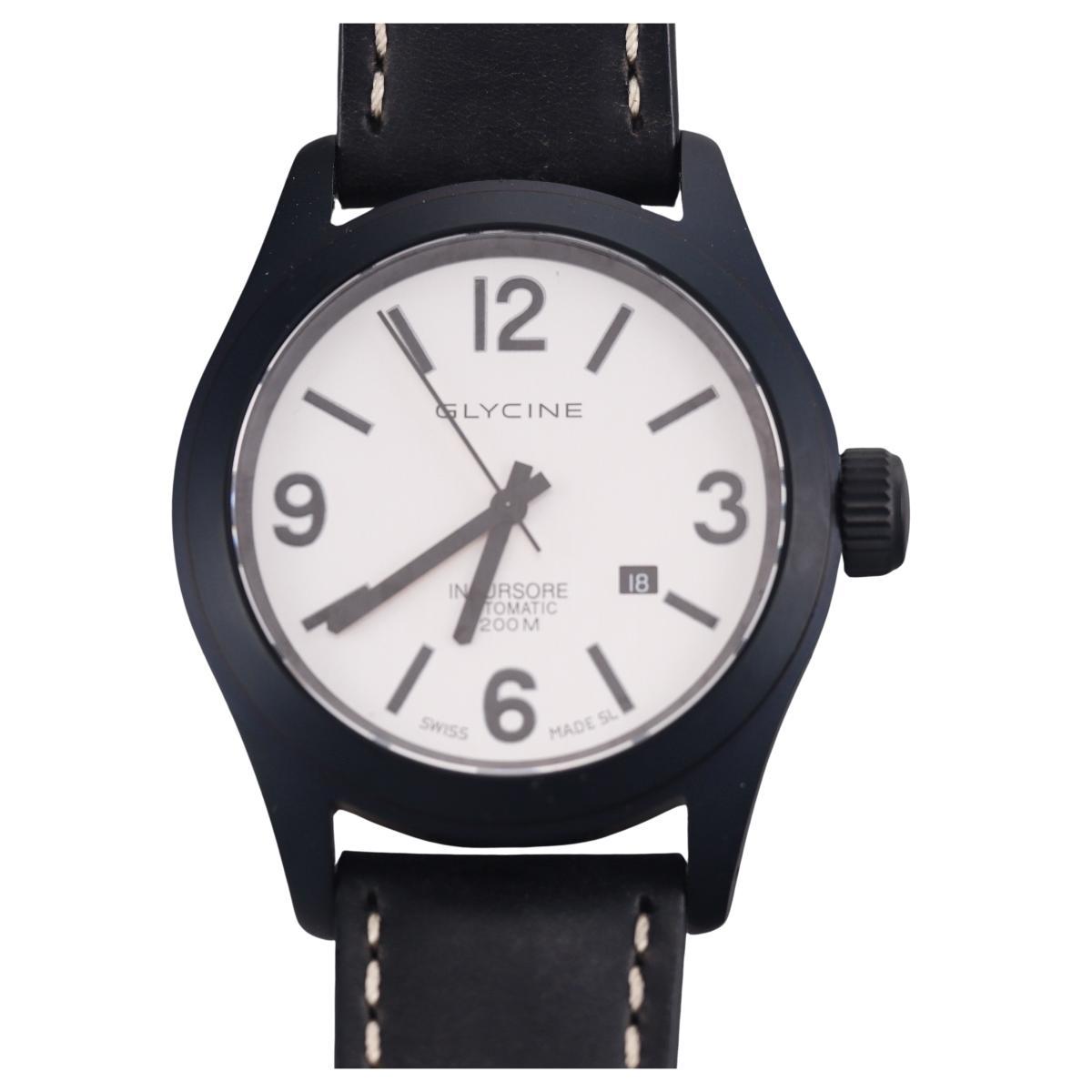 Glycine Incursore Automatic PVD Steel Watch 3874.19