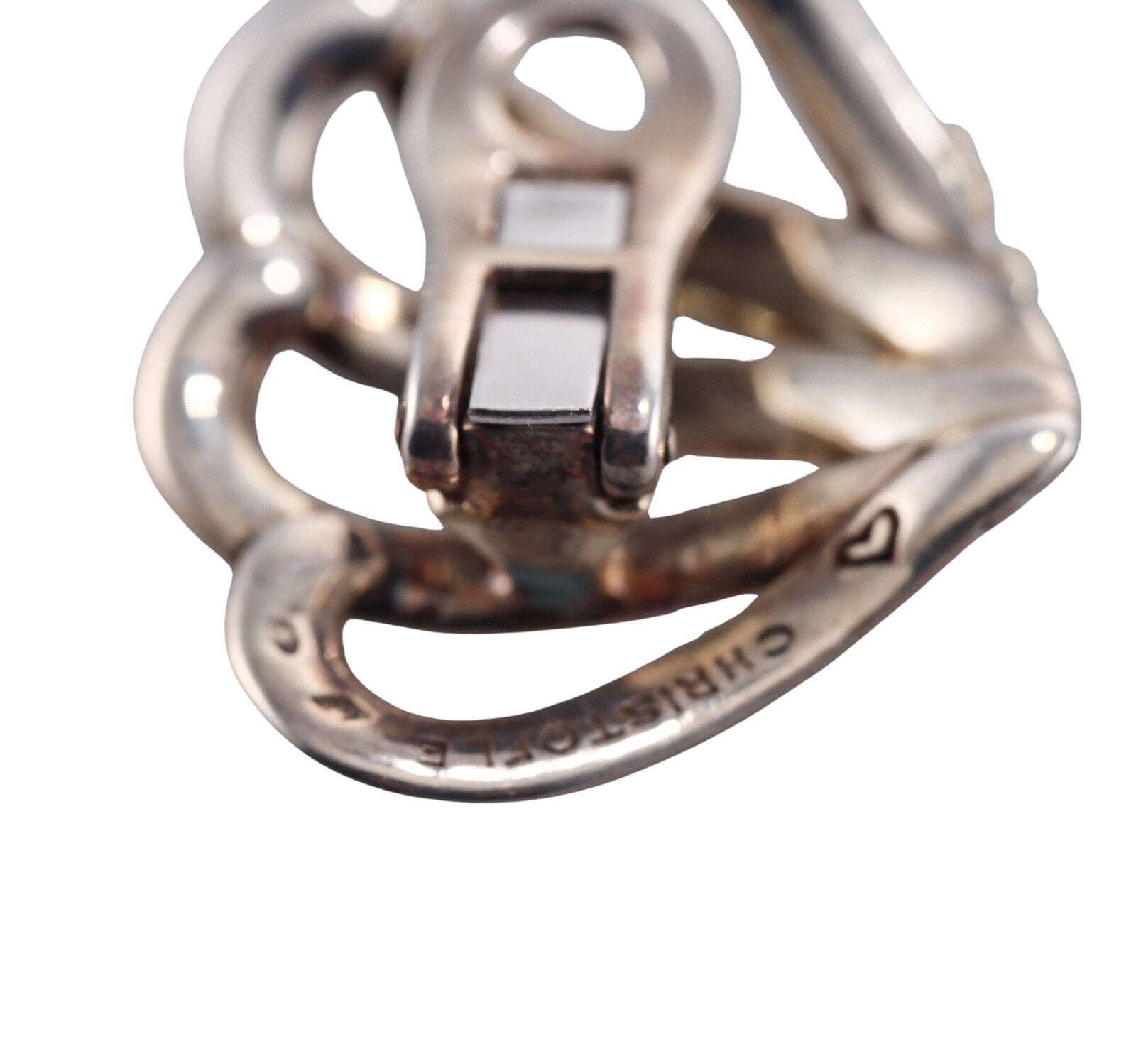 Christofle Gold Sterling Silver Earrings 009724