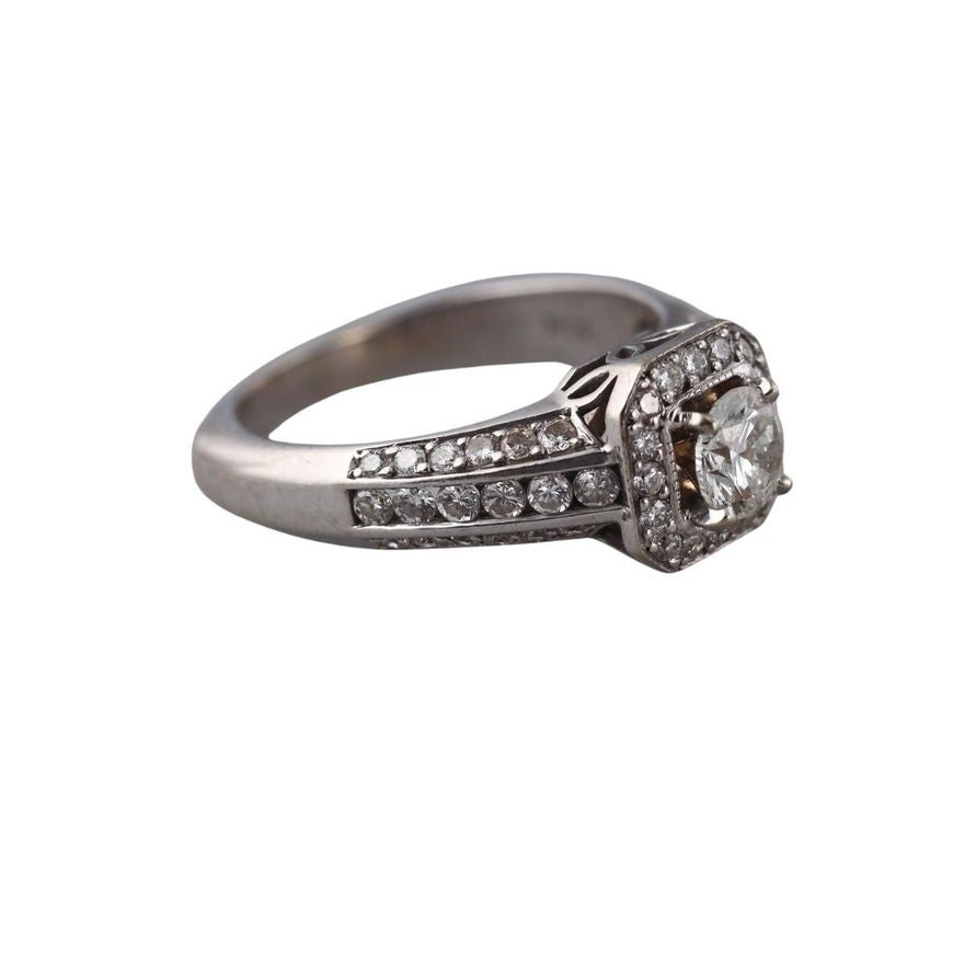 14k Gold Diamond Engagement Ring