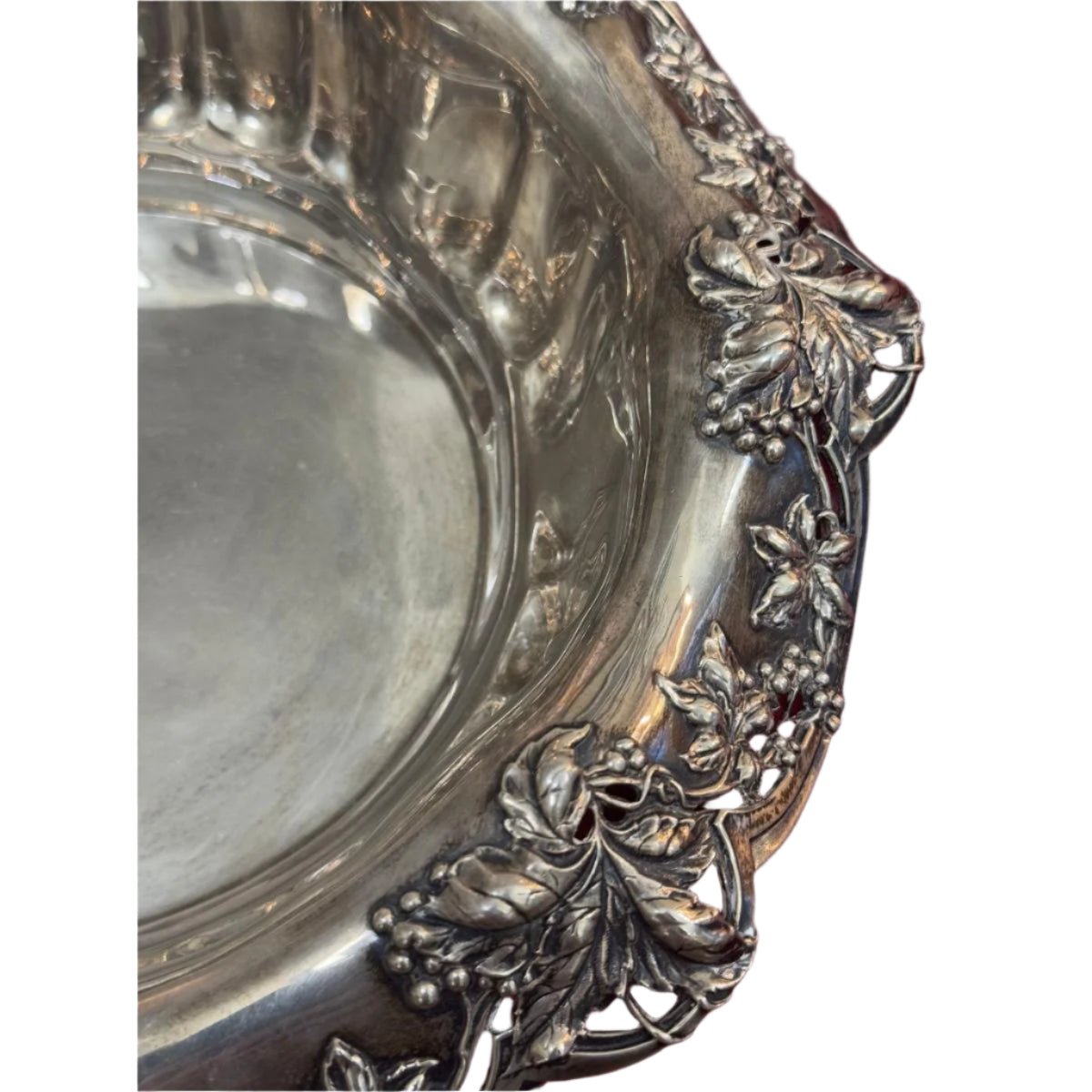 Antique Tiffany & Co Makers Sterling Silver Matching Bowl Set of 2