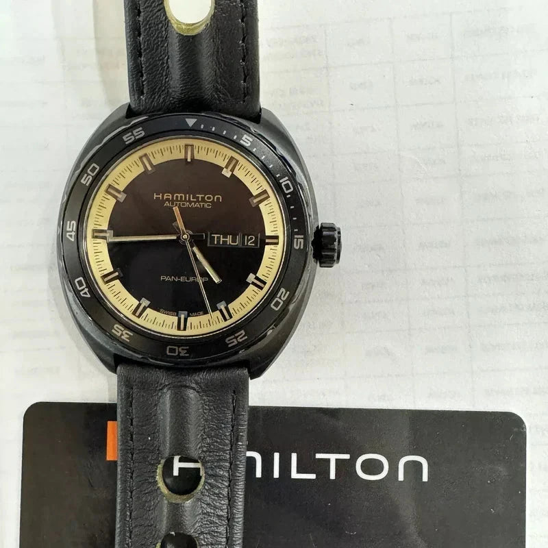 Hamilton American Classic Pan Europ Day Date Auto Watch H35425730