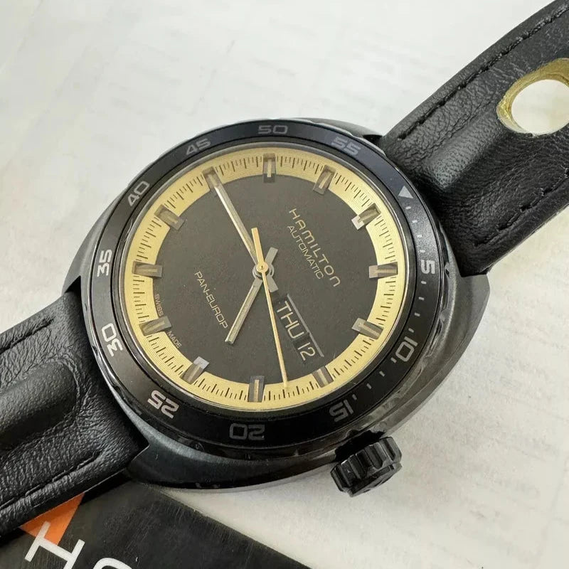 Hamilton American Classic Pan Europ Day Date Auto Watch H35425730