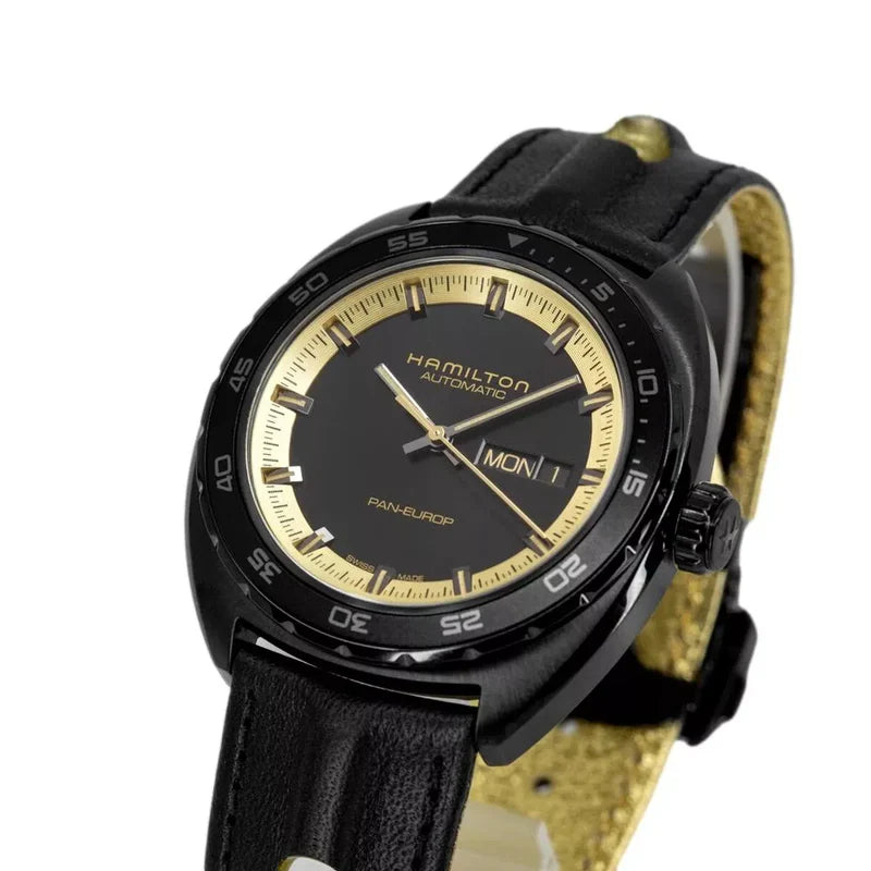 Hamilton American Classic Pan Europ Day Date Auto Watch H35425730