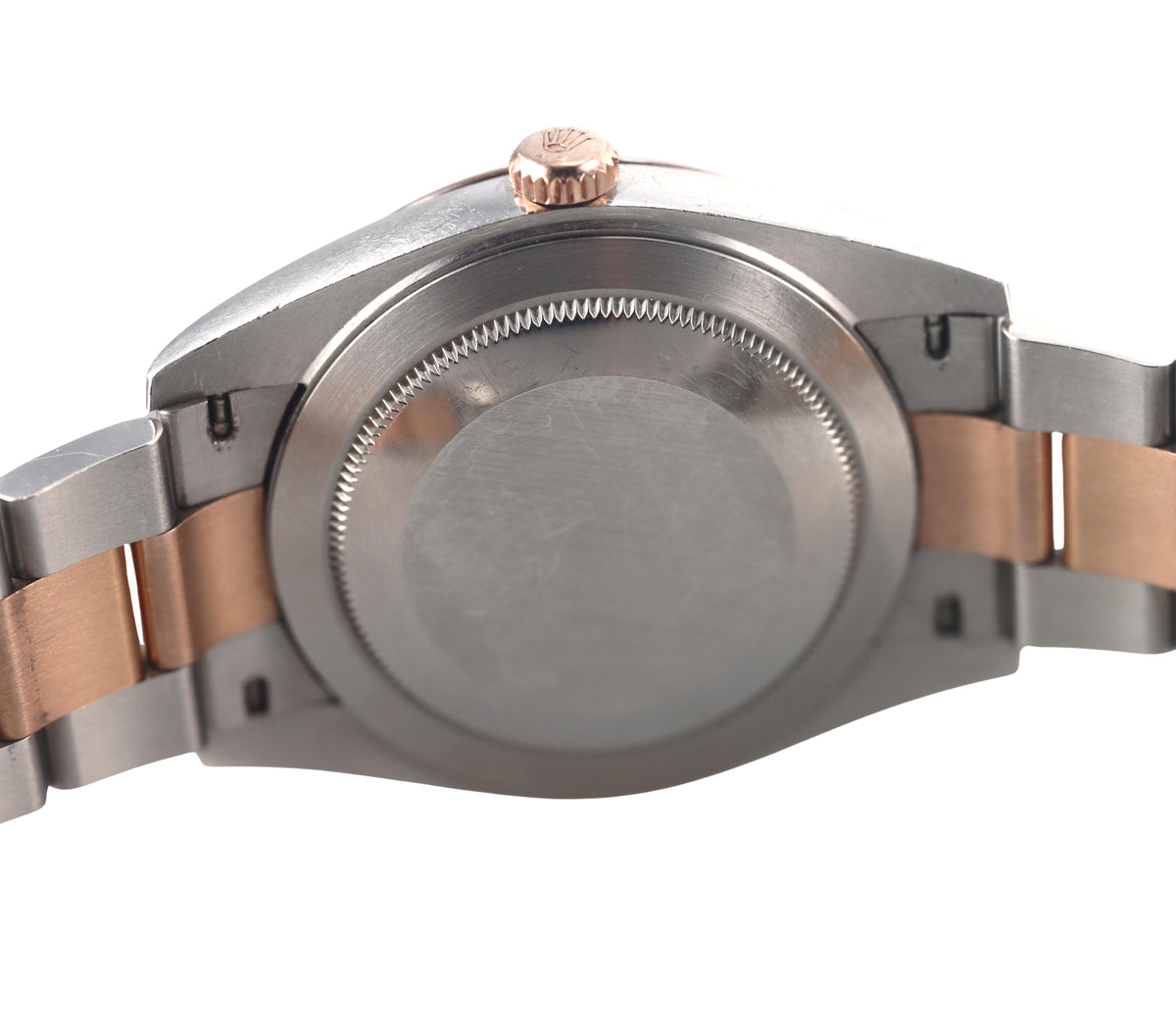 Rolex Datejust 41 Chocolate Dial Two Tone Rose Gold Steel Watch ref. 126331