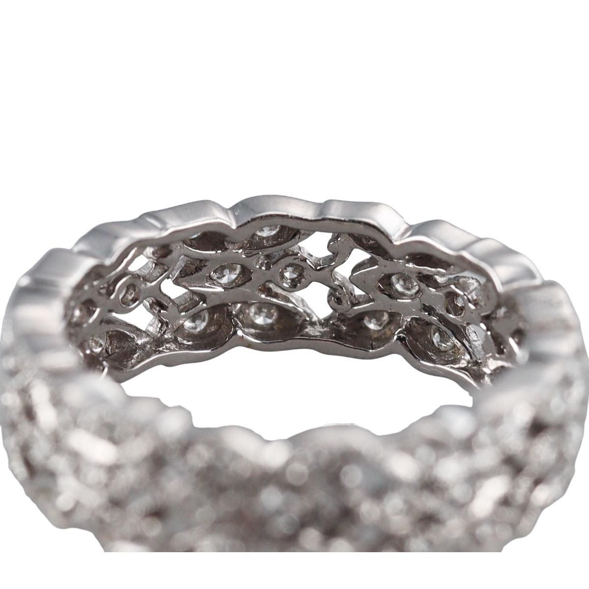 18k Gold Diamond Band Eternity Ring