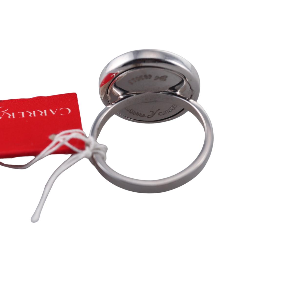 Carrera y Carrera Bambu 18k Gold Diamond Onyx Ring