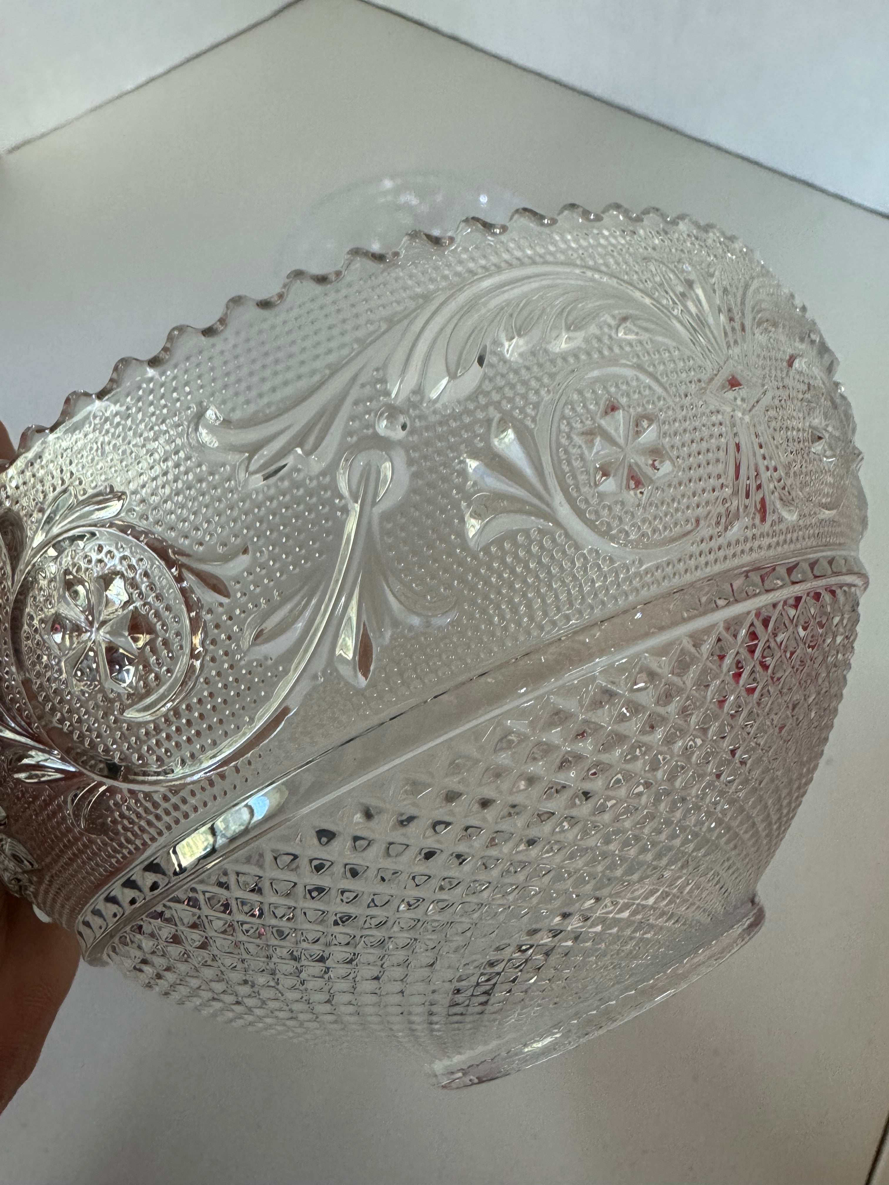 Baccarat Crystal Arabesque Bowl Set of 2 2802221