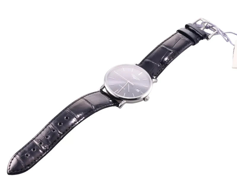 Longines Elegant Collection Automatic Gray Dial Watch L49104722