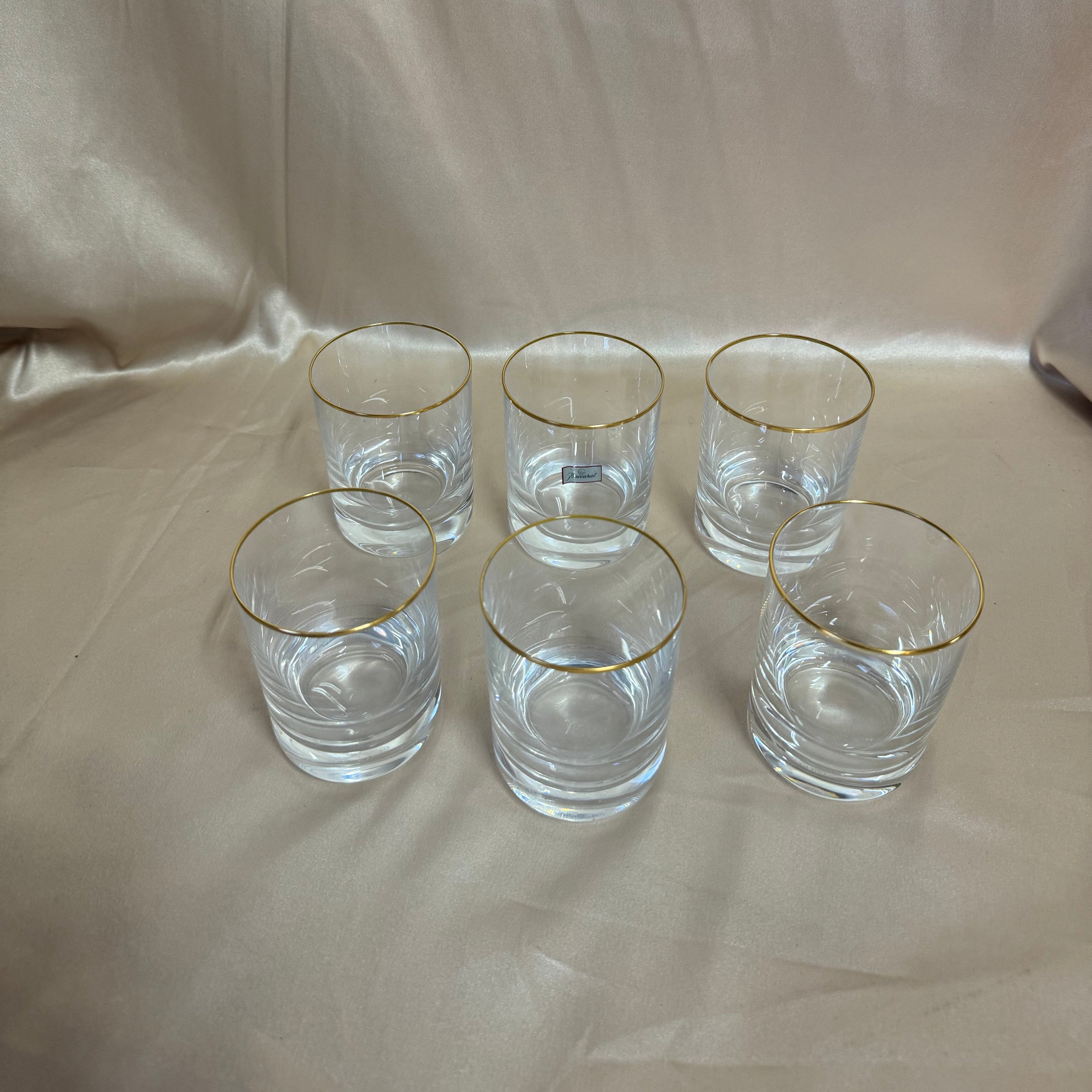 Baccarat Vintage Crystal Annie Tumbler Set of 6 600294