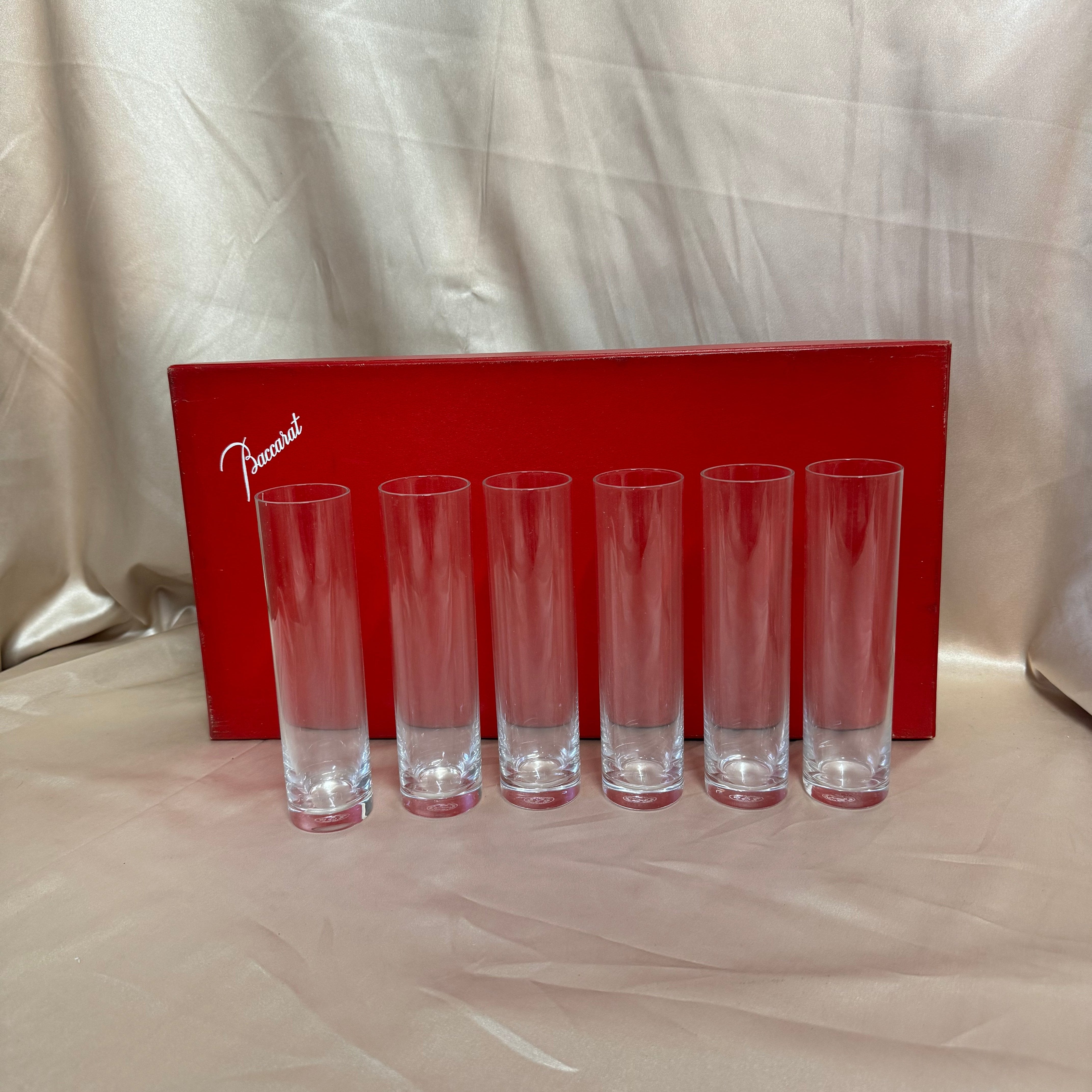 Baccarat Crystal Vintage Highball Glass Set of 6 5129
