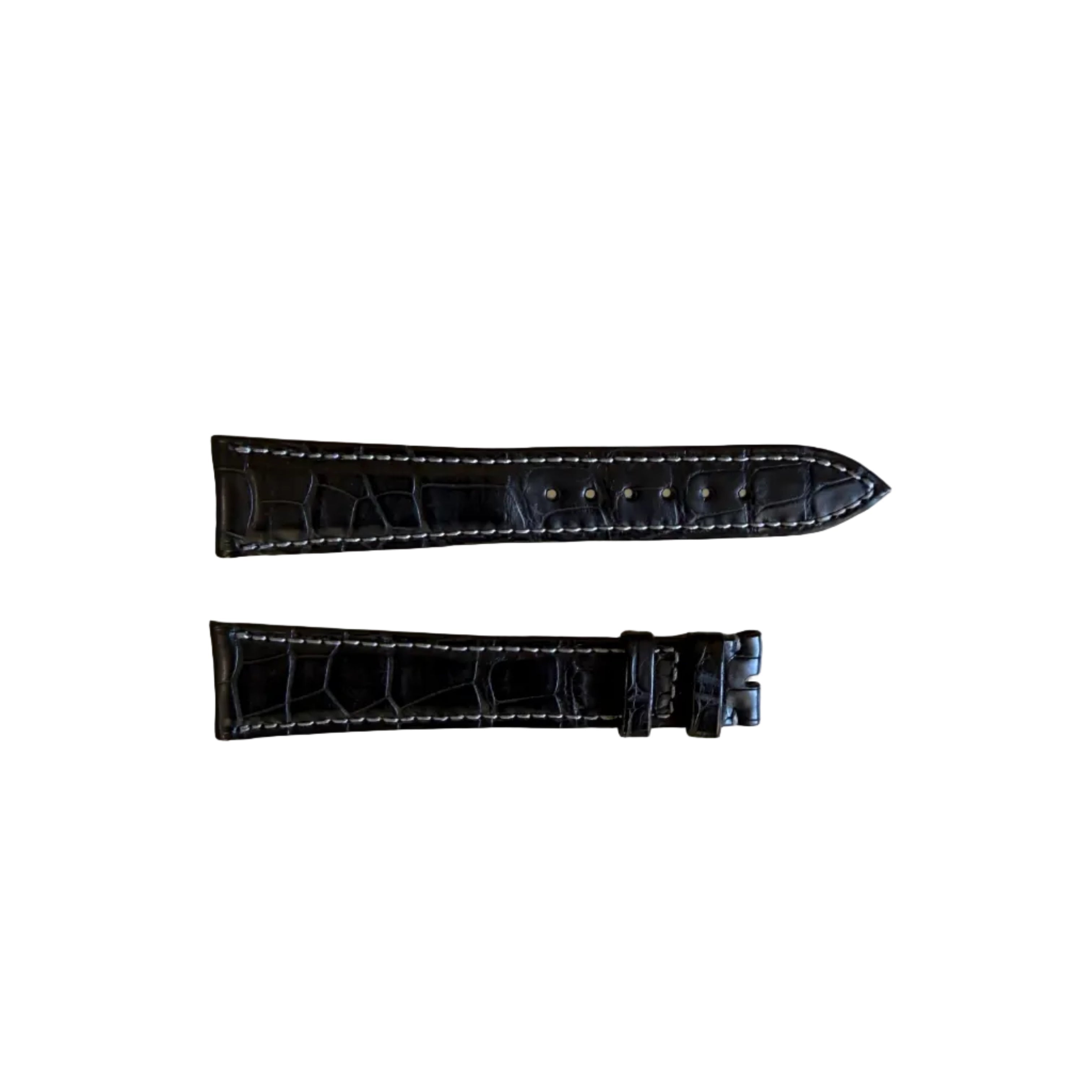 Authentic Audemars Piguet Black Crocodile Watch Strap Band 20.5mm