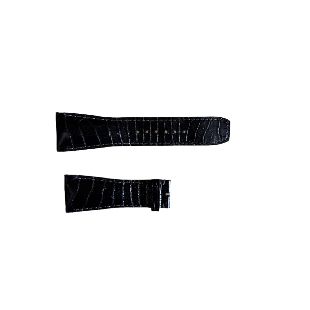 Authentic Baume & Mercier Black Alligator Watch Strap Band 29mm