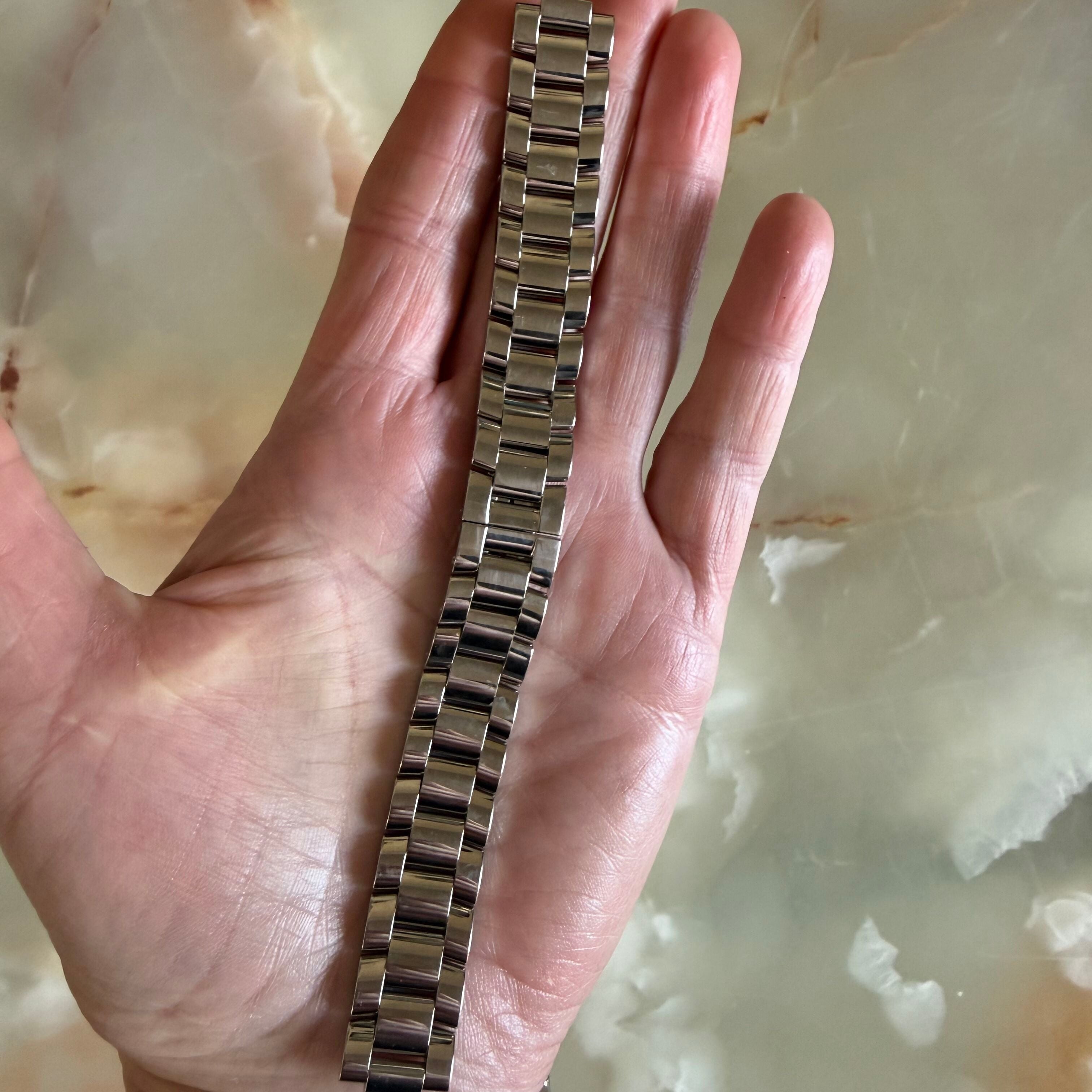 Authentic Baume & Mercier Stainless Steel 15mm Bracelet BNM0700109