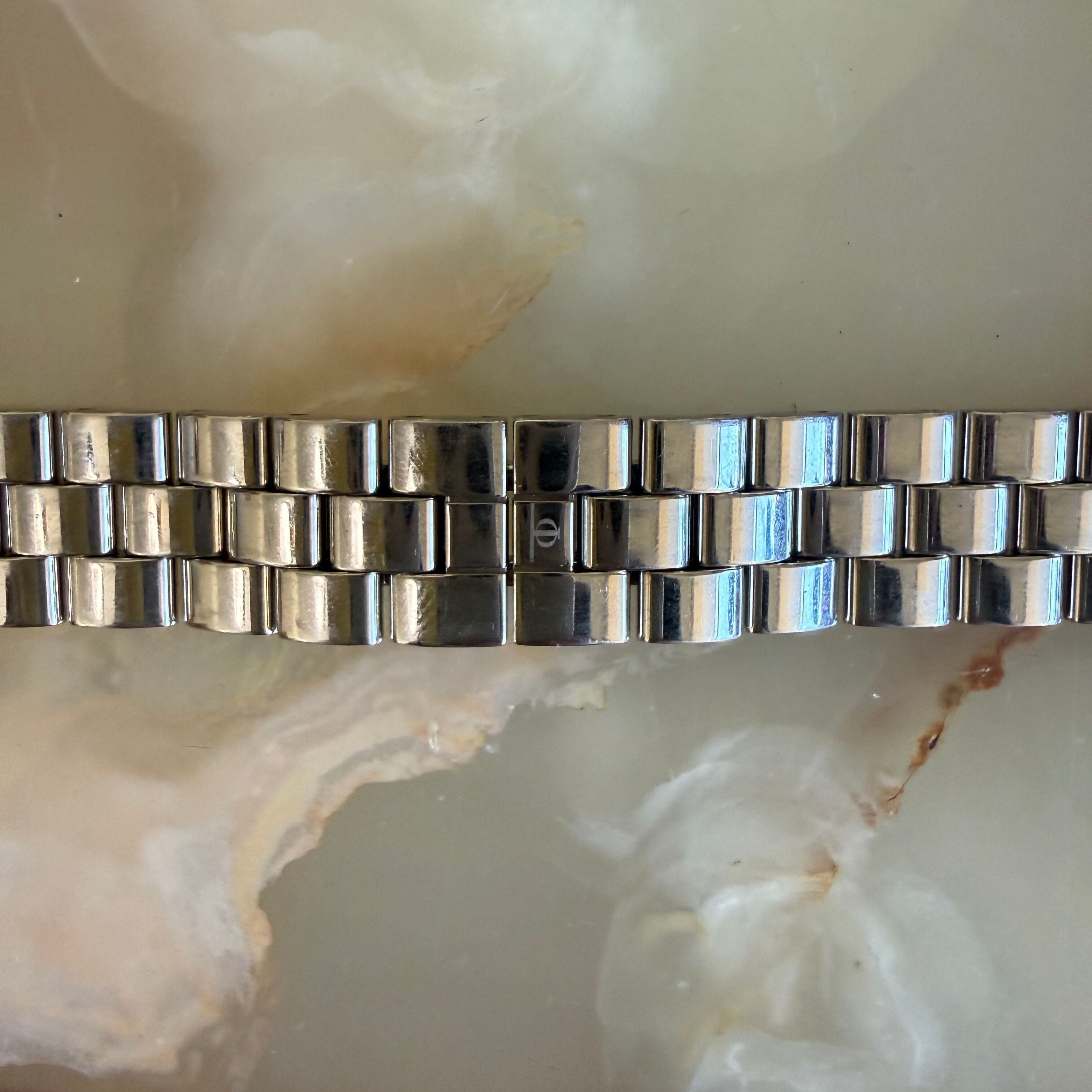 Authentic Baume & Mercier Stainless Steel 15mm Watch Bracelet BNM0700015