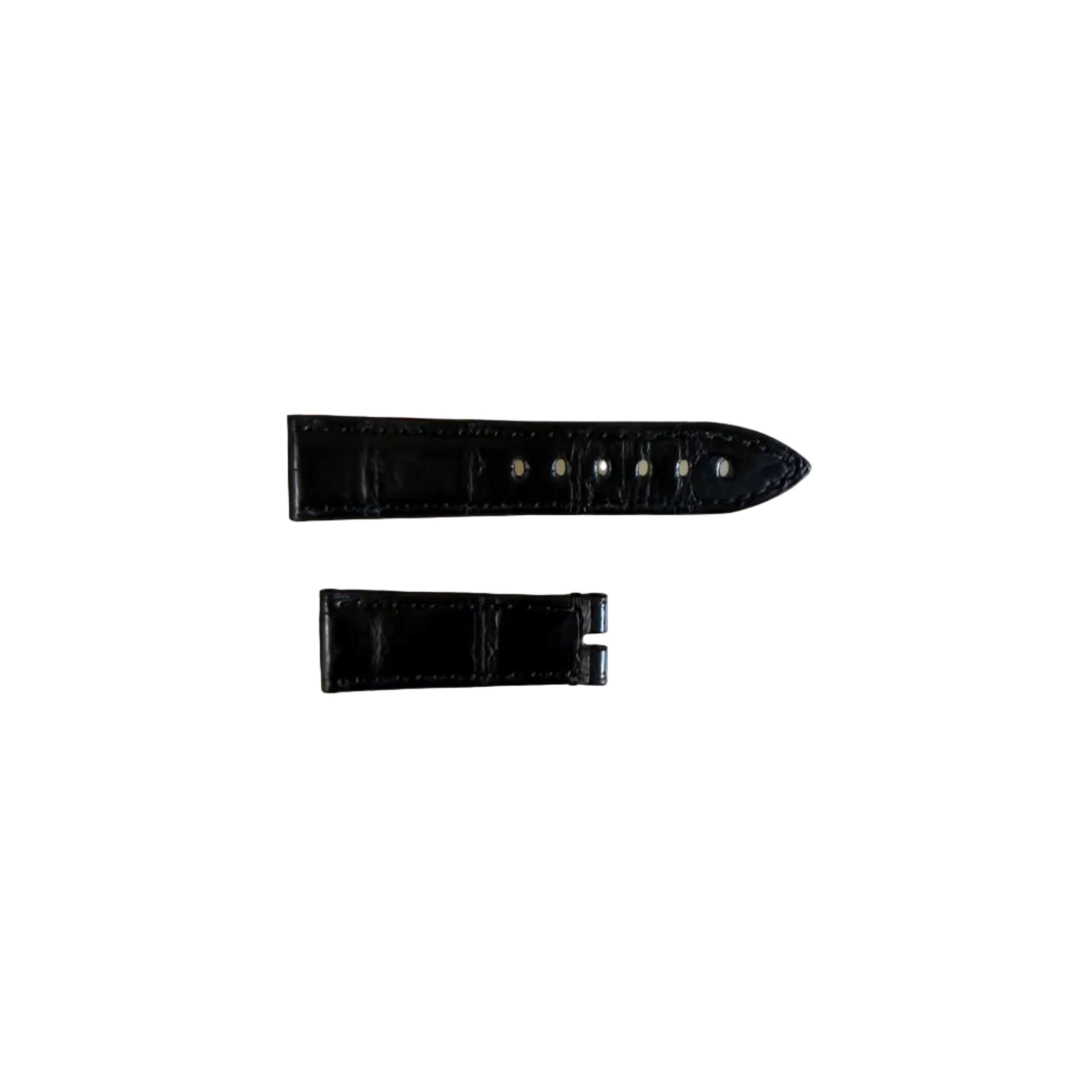 Authentic Breguet Black Alligator Watch Band Strap 18mm