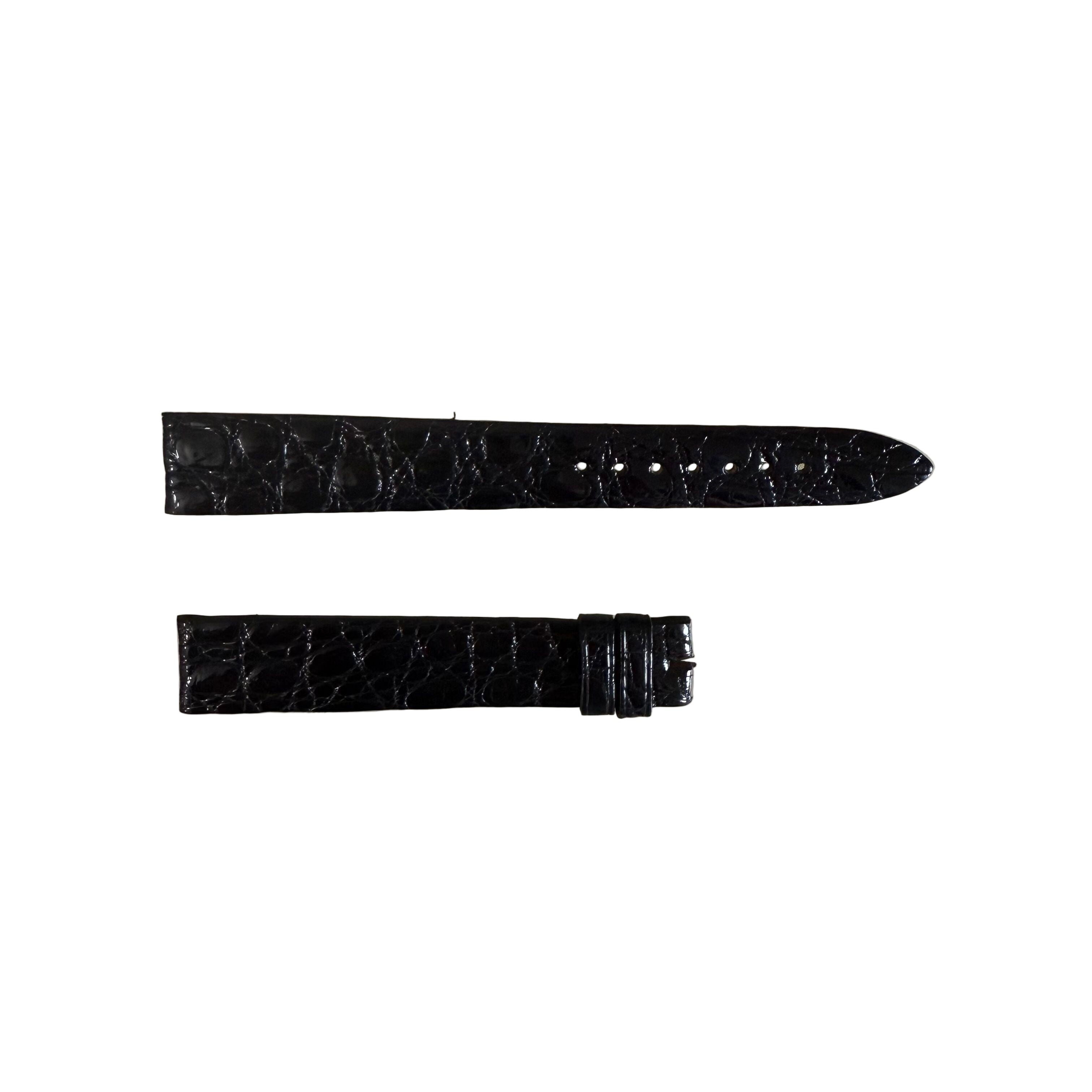 Authentic Breguet Black Crocodile Watch Strap Band 16mm