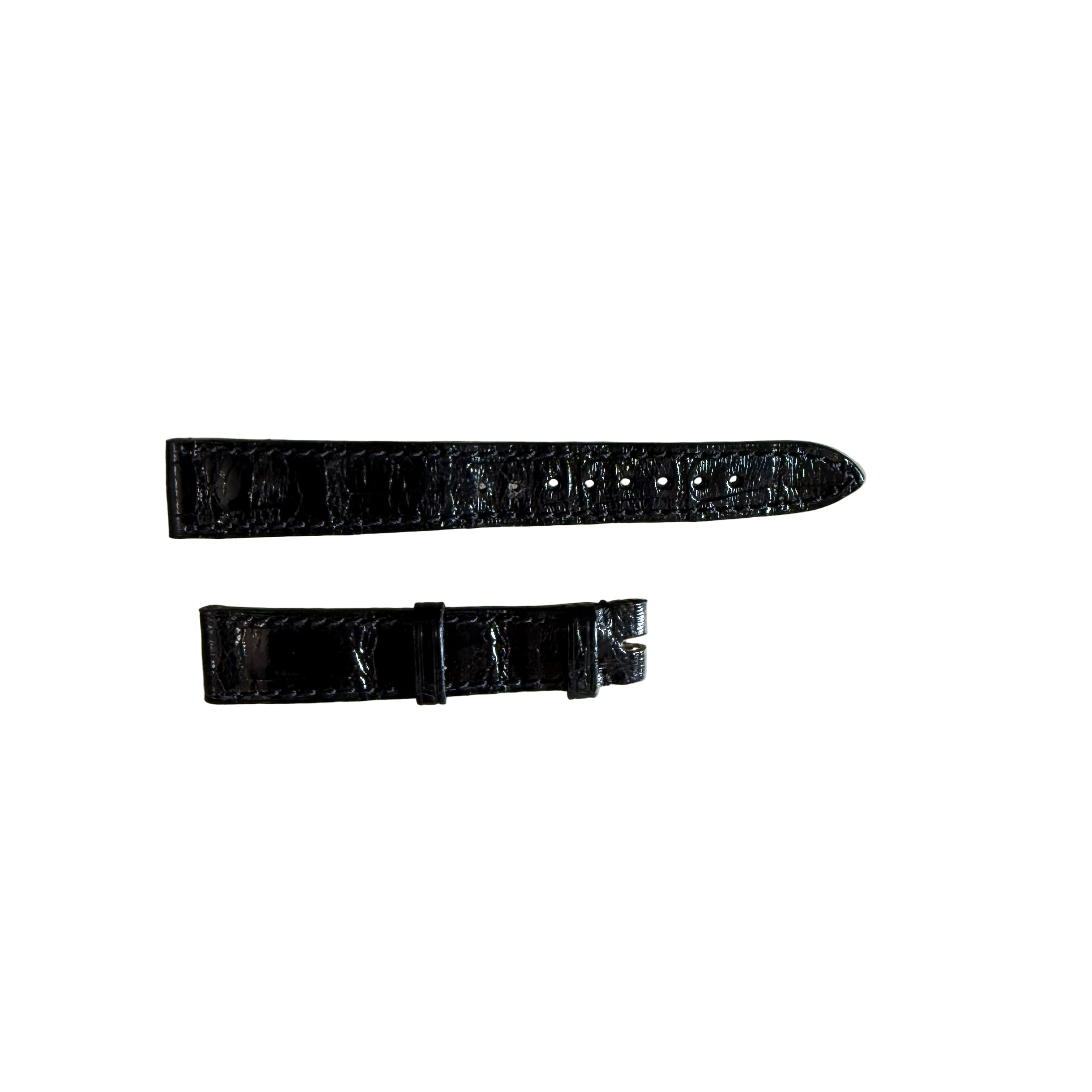 Authentic Breguet Black Crocodile Watch Strap Band 16mm