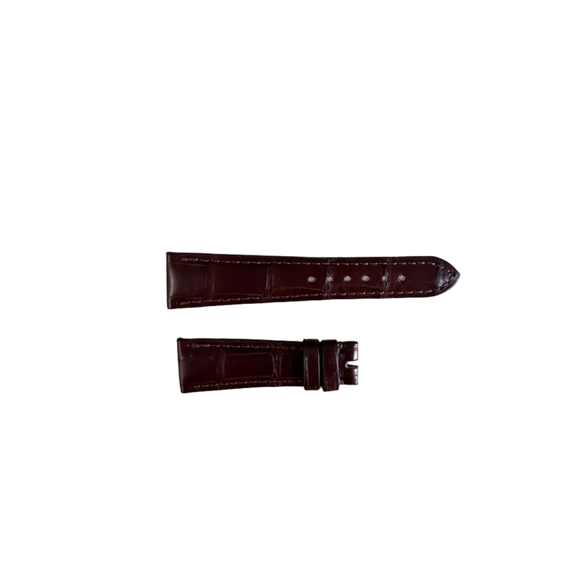 Authentic Breguet Brown Alligator Watch Band Strap 18mm