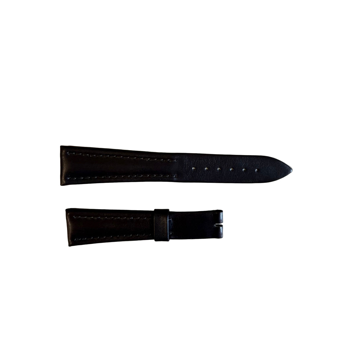 Authentic Breguet Brown Genuine Leather Watch Strap Band 21mm Padded & Stitched