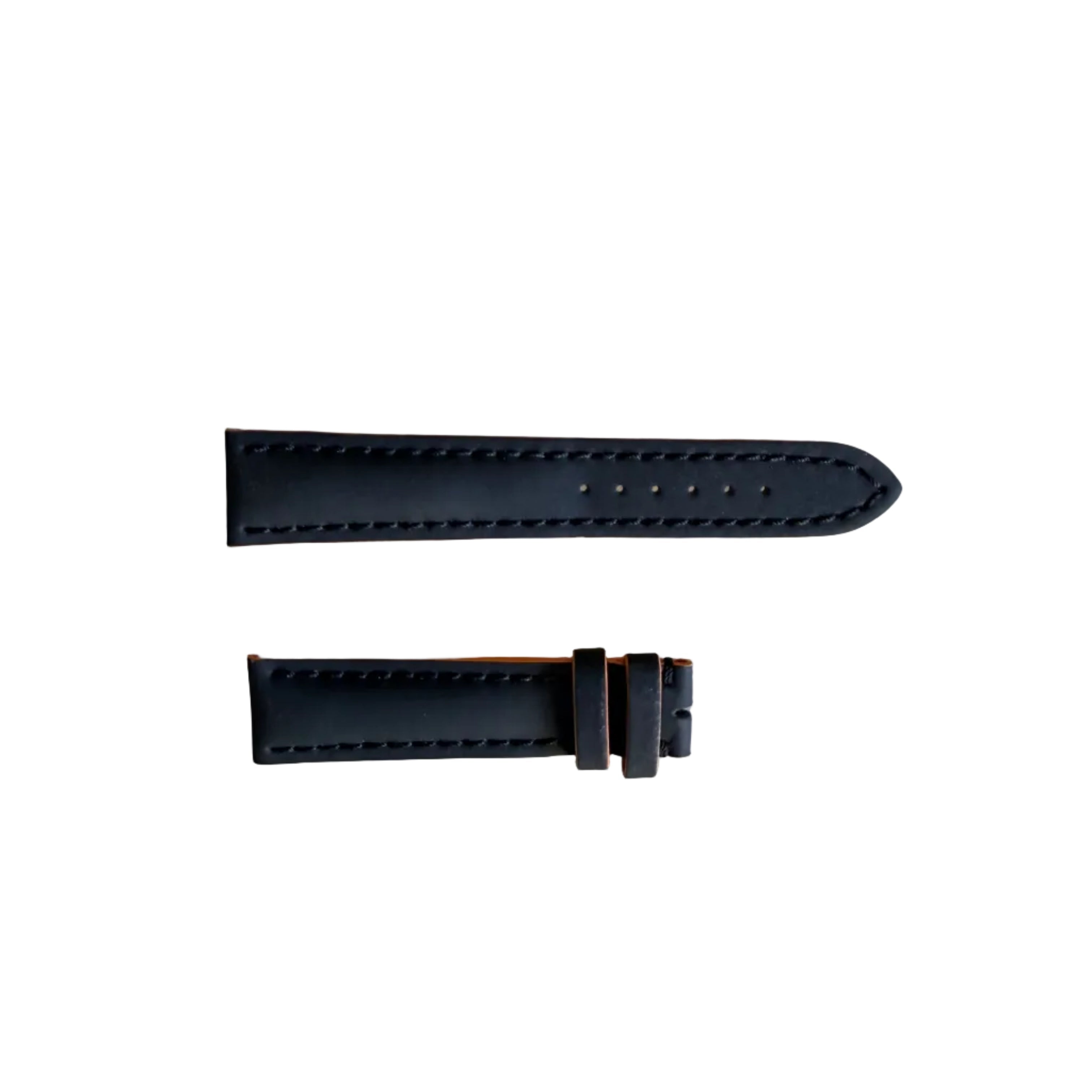 Authentic Breitling Black/Orange Rubber Watch Strap Band 20mm PAAPB7