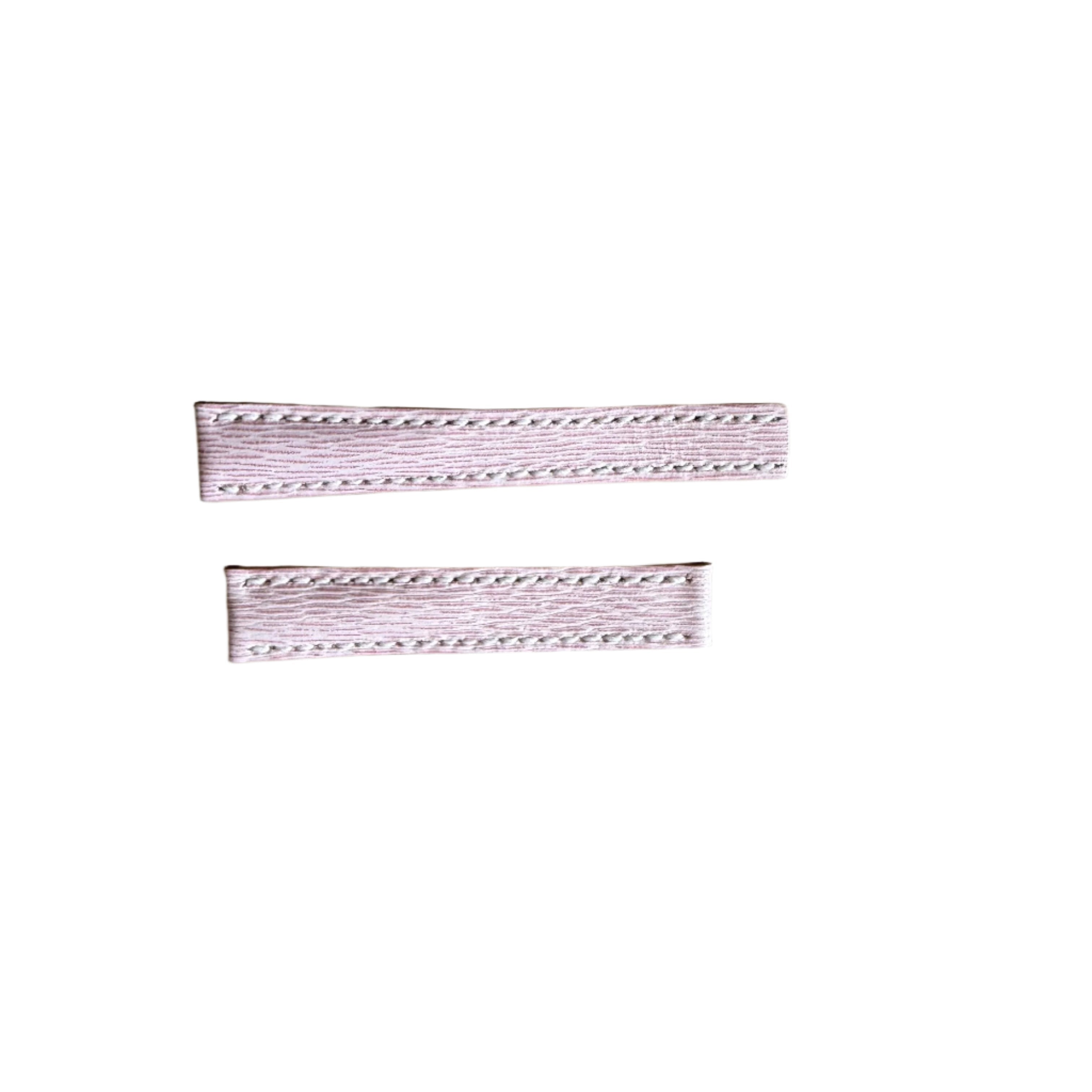Authentic Breitling Pink Leather Watch Strap Band 264X 16mm