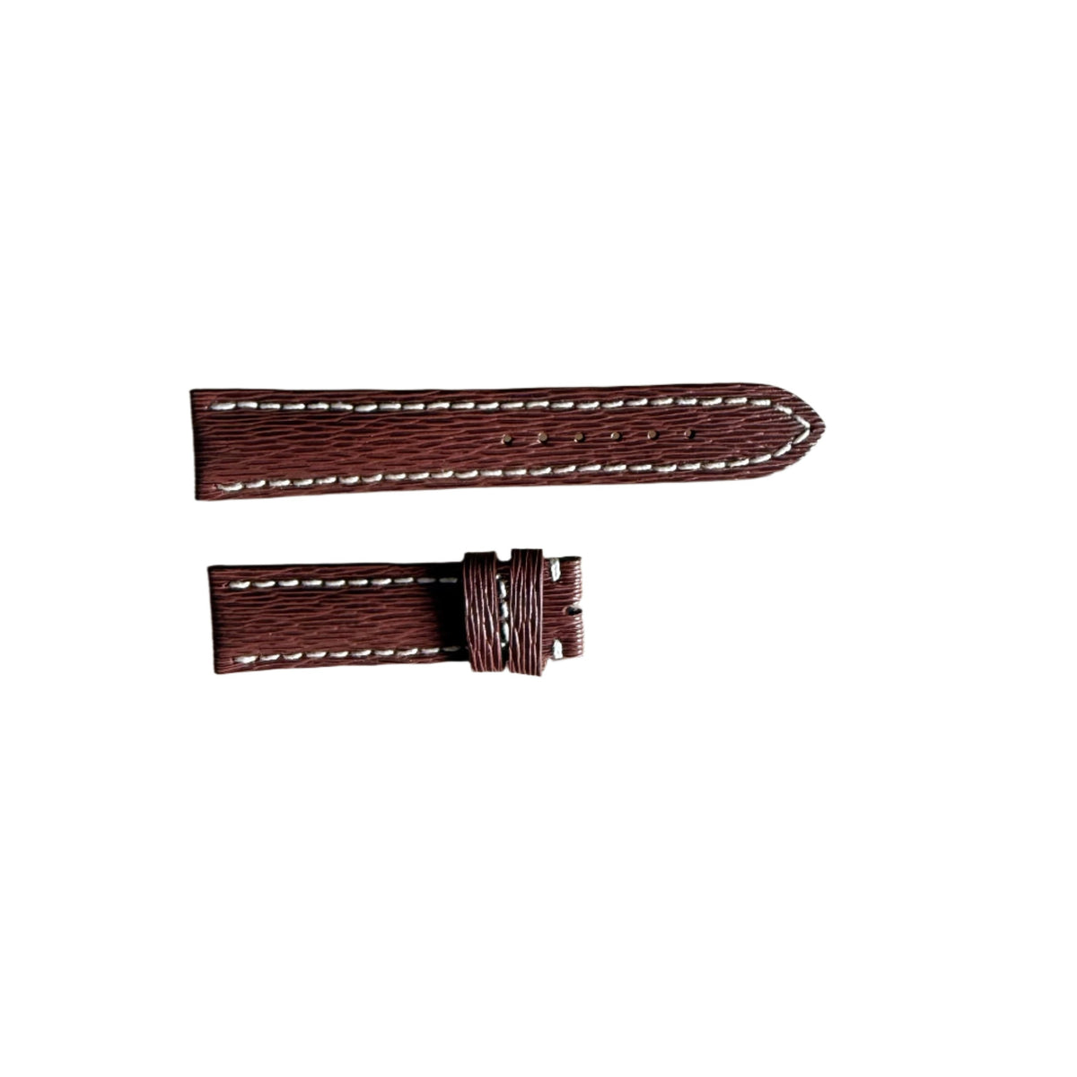 Authentic Breitling Sahara Brown Leather Watch Strap Band 20mm