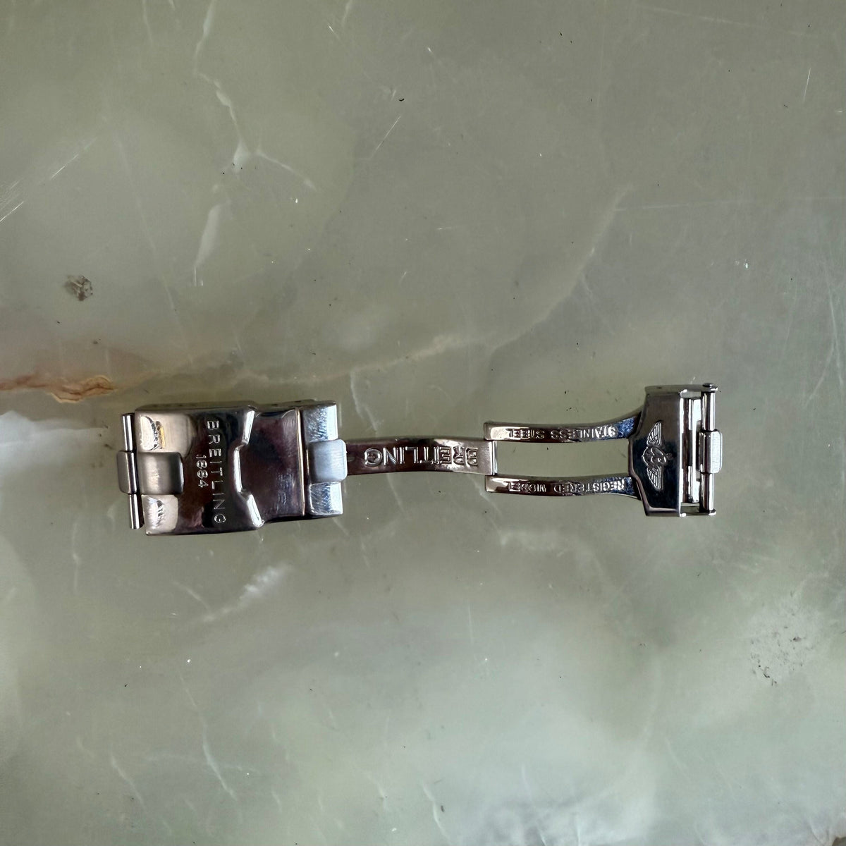 Authentic Breitling Stainless Steel 18mm Clasp Buckle